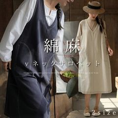 再入荷 ジャンパースカート 即購入OK 夏 レディース 綿麻 リネンサロペット ワンピース ノースリーブ vネック オールインワン ジャンパーワンピース コットン 綿麻ワンピース 重ね着 コーデ 夏サロペット 綿