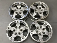 ◎希少 傷少良品 三菱 V65W パジェロ純正 16inc 7J +46 139.7/6H 即納 個人宅OK ENKEI製 4本 検) V55W V75 V80 V90 トライトン MITUBISHIのサムネイル