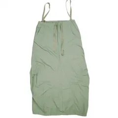 BEAMS BOY ビームスボーイ 22AW ARMY オーバーパンツ アレンジ ワンピース 13-26-0017-791 Free OLIVE サロペット スカート ボトムス g25633