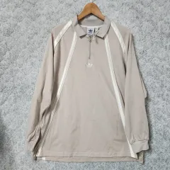 J384 XL アディダス ラグビー ポロ オーバーサイズ カラーTシャツ