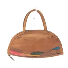 IBIZA イビサ ハンドバッグ  パッチワーク/レザー    ブラウン レディース / 240001192407