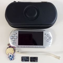 [정크품]PSP 은색 케이스 포함 정리 판매 #m00205