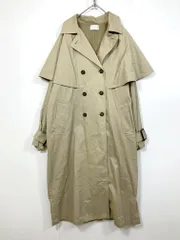 KBF ケービーエフ アーバンリサーチ ケープ トレンチ コート sizeOne/ベージュ ■■レディース