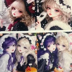 パネル生地　在庫処分‼️ 女の子16柄　113