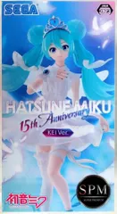 セガ 初音ミクシリーズスーパープレミアムフィギュア VOCALOID 初音ミク 15thAnniversary KEIVer.