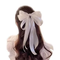【特価商品】リボン付き ヘアアクセサリー パーティー ウェディング 女の子 ヘッドドレス 可愛い 蝶結び 可愛い チャーム レース フリル お姫様 お洒落 サテン ヘッドドレス 髪留め コスプレ系 和装 大人 髪飾り ヘアクリップ 振袖 浴衣 バレッタ 萌え系
