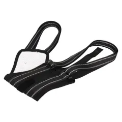 【murabantech】犬用 ハーネス 中型犬用 歩行補助 介護 リハビリ 後ろ足サポート メッシュ 通気性 洗える 反射素材付き 簡単装着 柴犬 コーギー フレンチブルドッグ対応 (ブラック) [大]