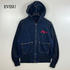 EVISU エヴィス ジップパーカー 34 デニム 名古屋店限定カラー - メルカリ