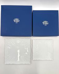 リチャードジノリ ベッキオホワイト 菱形ティッシュ スクエアプレート