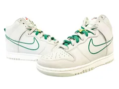 ナイキ NIKE DUNK HI SE First Use Light Bone Green Noise ダンク 