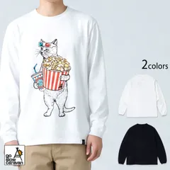 USA/C シネマ猫ロングスリーブTシャツ◆go slow caravanのサムネイル