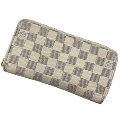 【中古】LOUIS VUITTON | ルイ・ヴィトン ジッピーウォレット ダミエ アズール ラウンドファスナー長財布 N60019 ホワイト【尾張小牧店】