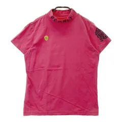 サイズ：1 PEARLY GATES パーリーゲイツ  ハイネック半袖 Tシャツ  ピンク系 [240101600953] ゴルフウェア レディース ストスト