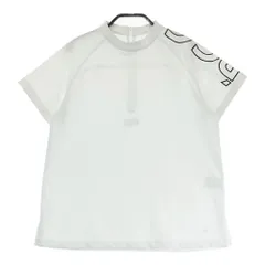 サイズ：0 PGG PEARLY GATES パーリーゲイツ  ハイネック 半袖Tシャツ  ホワイト系 [240101628712] ゴルフウェア レディース ストスト