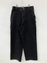 Bleme デニムパンツ M ブラック フルレングス 無地 ワイド・ルーズ ストレート レギュラー