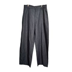 新品タグ付】STUDIO NICHOLSON ワイドトラウザー S ブラック - メルカリ