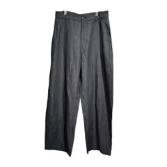 STUDIO NICHOLSON (スタジオニコルソン) LEVY INDIGO SLAB COTTON ボリュームパンツ SNM-1155 ネイビー Mのサムネイル