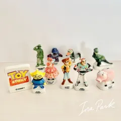 1997 ヴィンテージフェーブ　トイストーリー　フェーヴフルセット　フランス製　ミニチュア　陶器　雑貨　置物