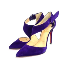 Christian Louboutin クリスチャンルブタン パンプス 表記サイズ:34 1/2 スエード    パープル レディース / 240001189046