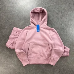 新品 未使用 adidas originals アディダスオリジナルス セットアップ 上下 スウェット パーカー ジョガーパンツ ピンク  HC4520 HC4535