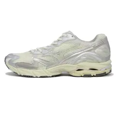 未使用 MIZUNO ミズノ 28cm WAVE RIDER 10 D1GA243104 ウエーブライダー10 ランニングシューズ OFF WHITE/LIGHT BEIGE/SILVER  18001754