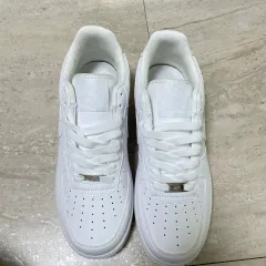 ナイキ エアフォース1 オールホワイト スニーカー NIKE AIR FORCE 1