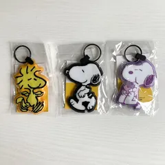PEANUTS スヌーピー ライトキーホルダー 3個セット