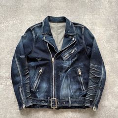 希少品番 当時物 Y2K 】00s FUGA ヴィンテージ デニムライダース