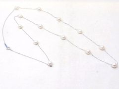 伊勢志摩英虞湾産あこや真珠 7.5-8mm パールネックレス - メルカリ