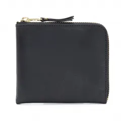 コムデギャルソンCOMME des GARCONS L字ジップレザー財布 黒のサムネイル
