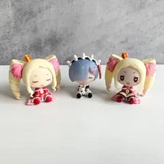一番くじ Re:ゼロから始める異世界生活～ リゼロ ちょこのっこ トレーディングフィギュア 3点セット