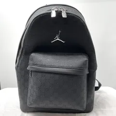 【中古】NIKE JORDAN BRAND JAM MONOGRAM BACKPACK ブラック MA0986-G0T ナイキ バックパック リュック[17][240017757349]