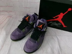 【中古】箱有 NIKE ﾅｲｷ WMNS AIR JORDAN 4 RETRO ｴｱｼﾞｮｰﾀﾞﾝ ｽﾆｰｶｰ AQ9129-500 ﾊﾟｰﾌﾟﾙ 28.0cm 991903476