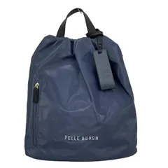 PELLE BORSA(ペレボルサ) リュックサック - ネイビーのサムネイル