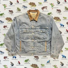 80s 90s Carhartt トラッカー ジャケット スカイブルー ボロ - メルカリ