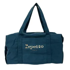 repetto(レペット) ボストンバッグ - ブルーグリーン×ピンクゴールド 本体ロックなしのサムネイル