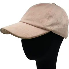 ルイ・ヴィトン LOUIS VUITTON モノグラム総柄ベースボールキャップ M77543 ピンク コットン レディース その他ファッション雑貨