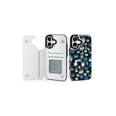 【新品】 iPhone 17 Pro 用 ケース 手帳型 レザー カード収納 薄型 スタンド機能 キャラクター 可愛い (02,) 0