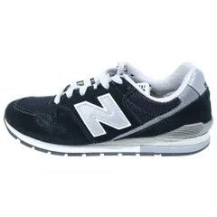 New Balance (ニューバランス) CM996BP スエード メッシュ ローカットスニーカー ブラック レディース US6/24cm