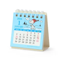 サンリオ(SANRIO) リングミニカレンダー 2026 スヌーピー 紙 卓上 621838 [スヌーピー(ミニ)]