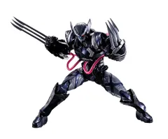 TAMASHII NATIONS S.H.フィギュアーツ テック・オン・アベンジャーズ ヴェノム シンビオート ウルヴァリン 約160mm