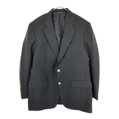 USA製 Brooks Brothers ブルックスブラザーズ テーラードジャケット ブラック(メンズ M相当)中古 古着 X4439のサムネイル