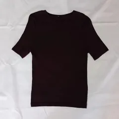 UNIQLO（ユニクロ）／リブニットトップス／半袖／XLサイズ
