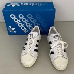 03w24709【箱付き】adidas Superstar 82 Footwear White/Core Black/Off White アディダス スーパースター 82 フットウェアホワイト/コアブラック/オフホワイト 25.5cm JI2025