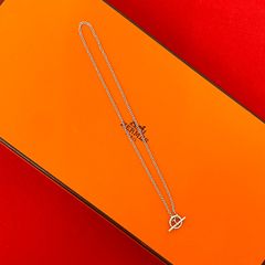 訳アリ【Hermes】エシャペ ネックレス LGサイズ K18YG 7.2g - メルカリ
