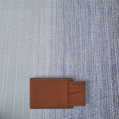 Fossilフォッシル 三つ折り財布 レザー スライディング 2In1 ブラック 