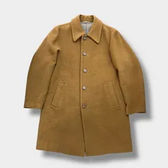 Junmen ロングコート ジュンメン Mサイズ ブラウン キャメル アウター コート ジャケット アルパカ ウールコートのサムネイル