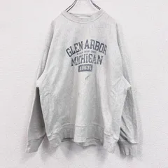 古着 used　00s　Champion　チャンピオン　プレミアムリバースウィーブ　スウェット/トレーナー　霜降りグレー　XLサイズ【値引き交渉OK！】