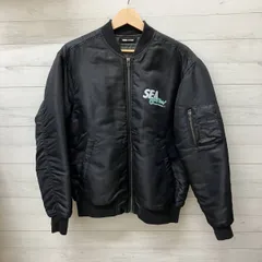 WIND AND SEA × HIROTTON ウィンダンシー× ヒロットン ブルゾン MA-1 WDS-HRTN-01 メンズ Mサイズ ブラック