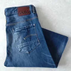 ■古着 G-STAR RAW ジースターロゥ GS01 NEW RADAR SLIM ジーンズ デニムパンツ 実寸W34L30【L5711】